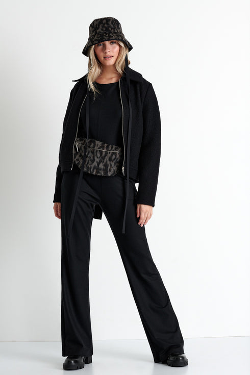 Shan Margot Zip-up wool jacket
